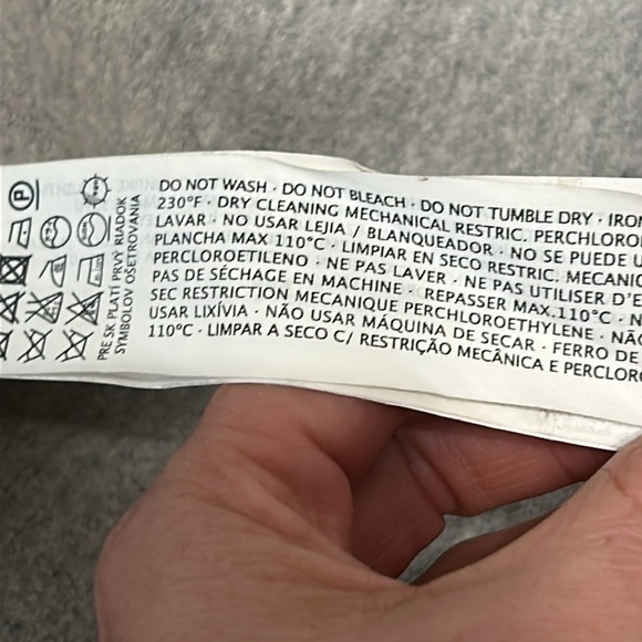 Mango Suit Grey Wool Blend Long Lined Jacket, size Small - Picture 11 of 12